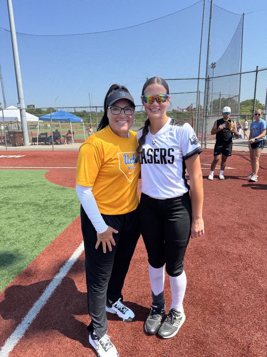 taylor_tasker_3's tweet photo. Looking forward to the Lisa Fernandez Camp this weekend! I had so much fun at camp last year and can’t wait to be back!
A few of my teammates and I, along with some other girls, will be playing together on a makeshift team called Rizz at the Showcase on Sunday! Can’t wait! https://t.co/fPRWdRNtOV