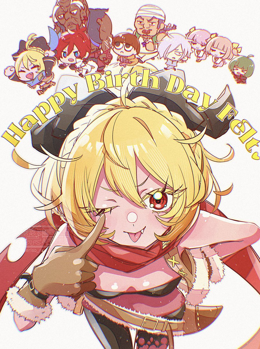 eriso_nani_'s tweet photo. フェルト様おめでとうございます！！！🎂🎉

#フェルト生誕祭2026 https://t.co/lijCLam791