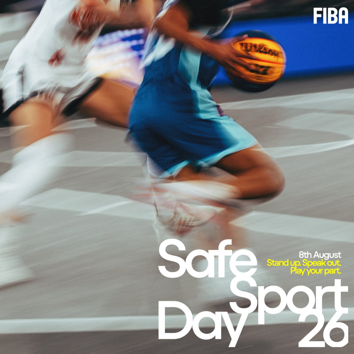 FIBA_media's tweet photo. FIBA is proud to support #SafeSportDay and the shared commitment to creating safe, respectful and inclusive environments in sport. 🏀🌍 https://t.co/0T4UNdJf0C