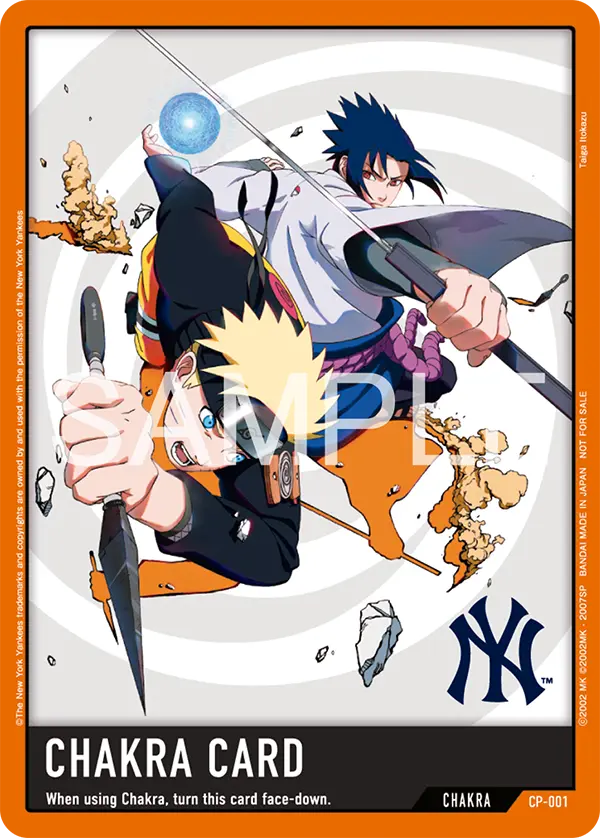 topdecknojutsu's tweet photo. The Naruto Night at Yankee Stadium Card has been revealed! https://t.co/h1amujZNSA