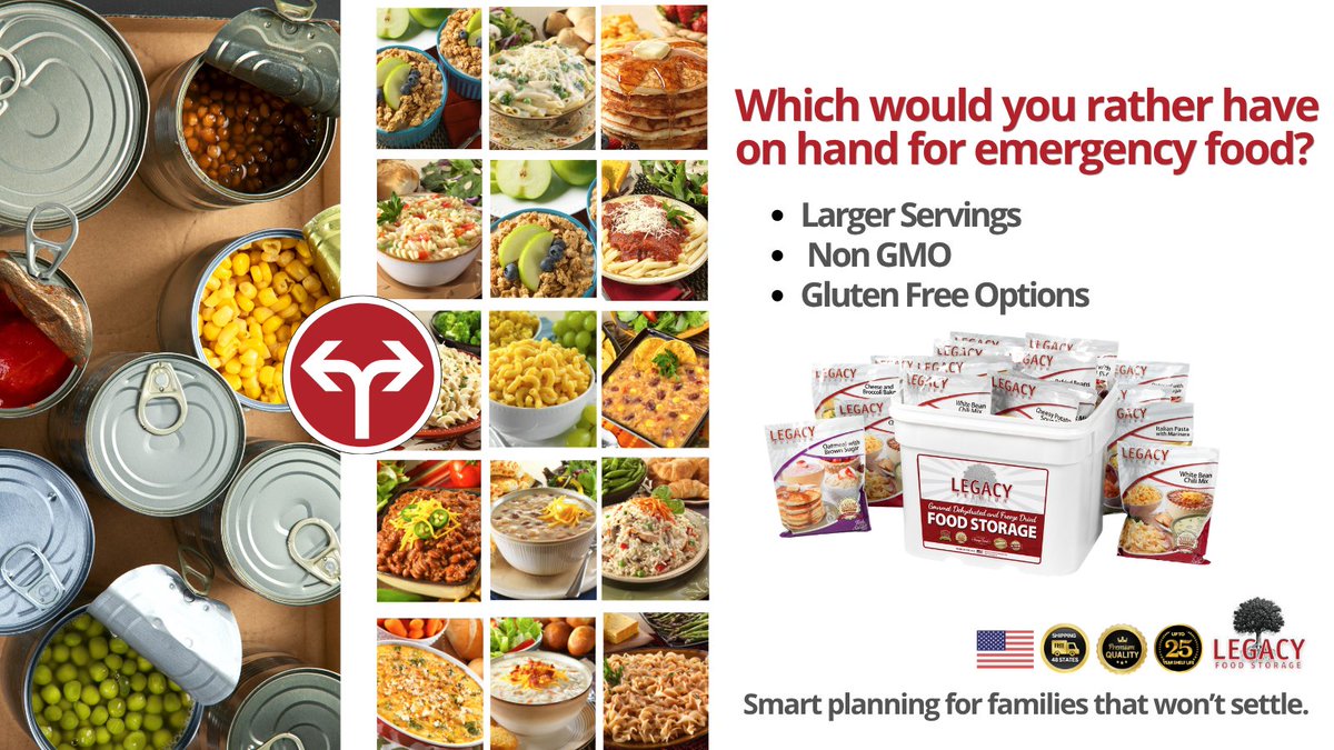 LegacyPremium's tweet photo. Sure you can get by, but why? When you need it, the quality will matter. https://t.co/PiEYbuvpMK #family #prepping #smartliving #emergencysupplies https://t.co/TAHISSac79