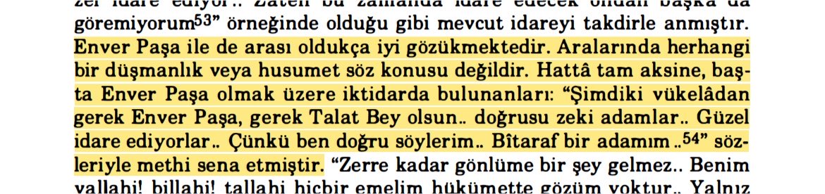 emin_olamayan's tweet photo. O sırada İslamcılığı devlet politikasına getiren Sultan Abdülhamid’in Enver paşa hakkındaki düşünceleri: https://t.co/T9JDSJdLFL