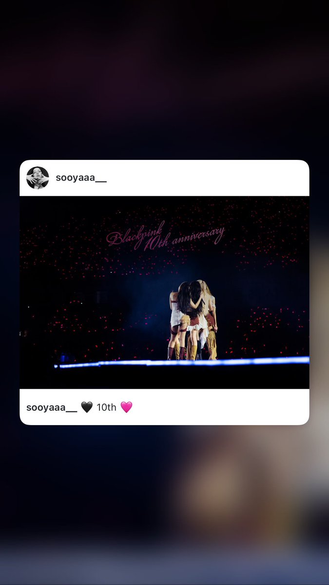 DCJisoogallery's tweet photo. 【𝐈𝐧𝐬𝐭𝐚𝐠𝐫𝐚𝐦】 260808 @ sooyaaa__ 🩷

🖤 10th 🩷

🔗 https://t.co/u1Bx8IrChP

FOREVER WITH JISOO
#ADecadeWithJISOO
#BLACKPINK10thAnniversary https://t.co/zXIINoNW1p
