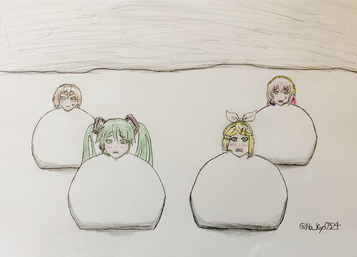 Na_Kyo0324's tweet photo. #毎月8日は雪だるま拘束の日
ホ"カ口の女の子4人でスキーでダッシュ！
今月は盛り上げようとのことで、久しぶりに新作を...！
2枚目は元ネタ風差分 https://t.co/XwApypnl6P