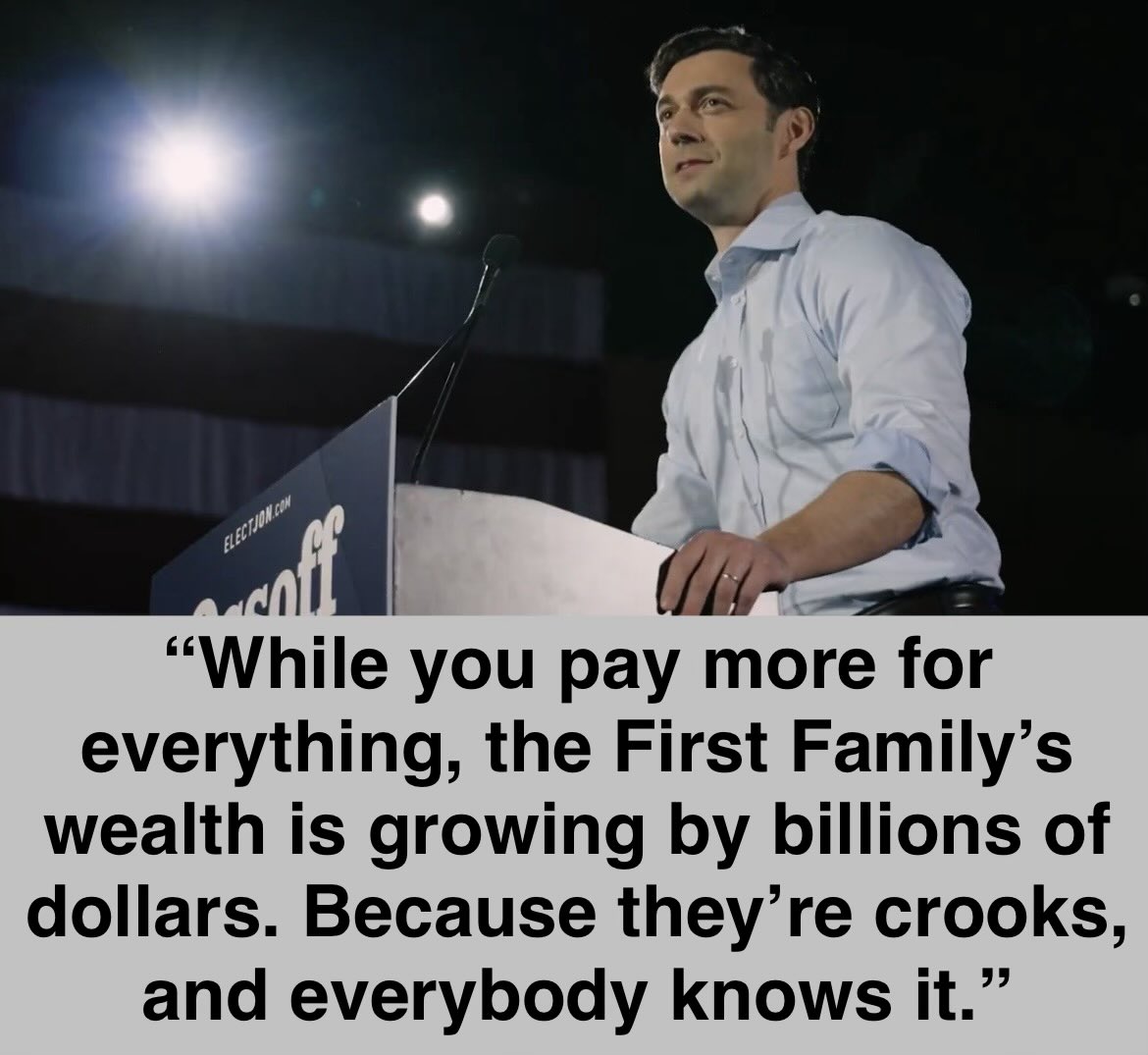 bluhue123's tweet photo. Do you SUPPORT Jon Ossoff?

Yes 👍 No 👎 https://t.co/vzf5Gufut2