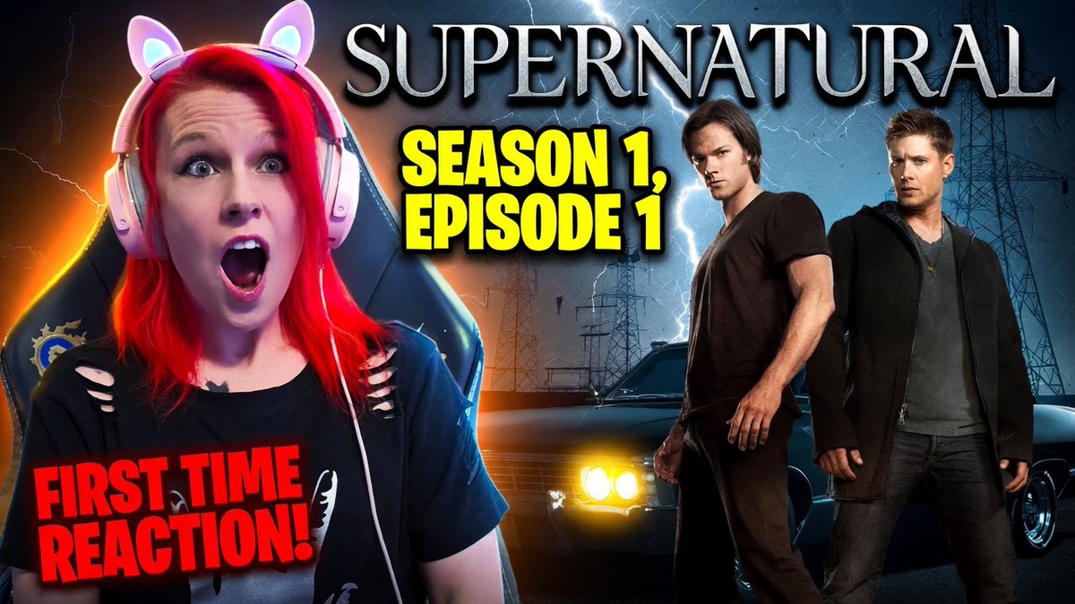 Alliniea's tweet photo. 👻 My first-time Supernatural journey starts NOW! My reaction to 1x01 is LIVE 😳

🎬 Watch:
https://t.co/2GNyJGber6

If you want to follow the whole journey, subscribe:
https://t.co/EgDV9urVfi

#Supernatural #SPNFamily https://t.co/mTZqV9liMT