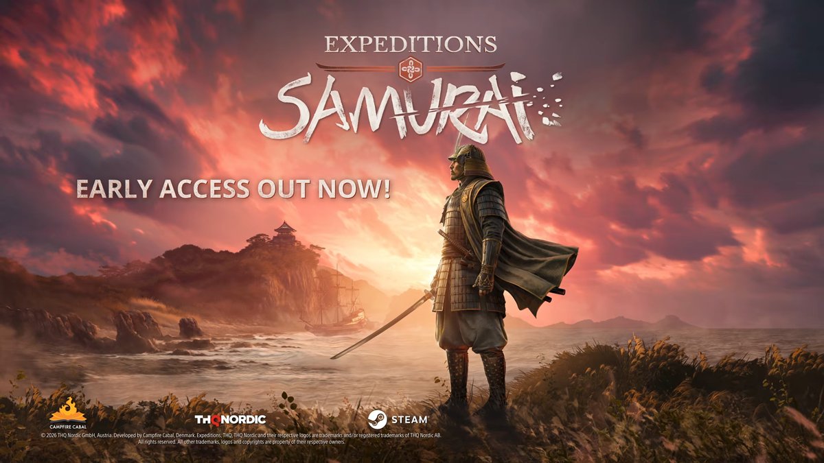 RPGSite's tweet photo. Expeditions: Samurai is now available via Steam Early Access. It is 34% off for a limited time: https://t.co/D5v5x4k28Q https://t.co/V6vhVRugkO