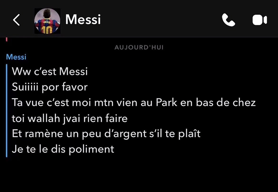 Pa2taf's tweet photo. @sergetrevorr Le messi en question : https://t.co/TTpXynazGj