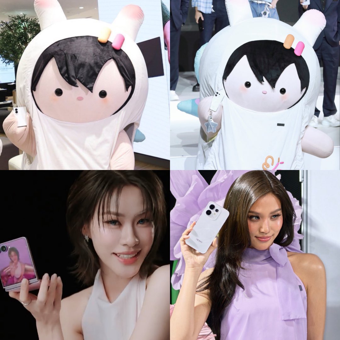 Jaja_Jumjim's tweet photo. 🐰🦋: เอนี่เปนลูกครึ่งค่ะ พี่ซัมซุงพี่อ๊อปโป้ เรียกตัวเอนี่ได้เลย เอนี่พร้อมแยกร่างงับ 🤏🏻 https://t.co/qqt24kEJWD