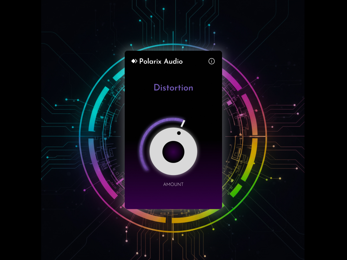 PolarixAudio's tweet photo. Meet PA-Distortion: your new essential for everything from warm harmonic grit to aggressive saturation. Our intelligent drive control balances tone and output automatically, keeping your workflow fast and your sound pure. #PolarixAudio #Plugin #MusicProduction https://t.co/wrHgulGBUH