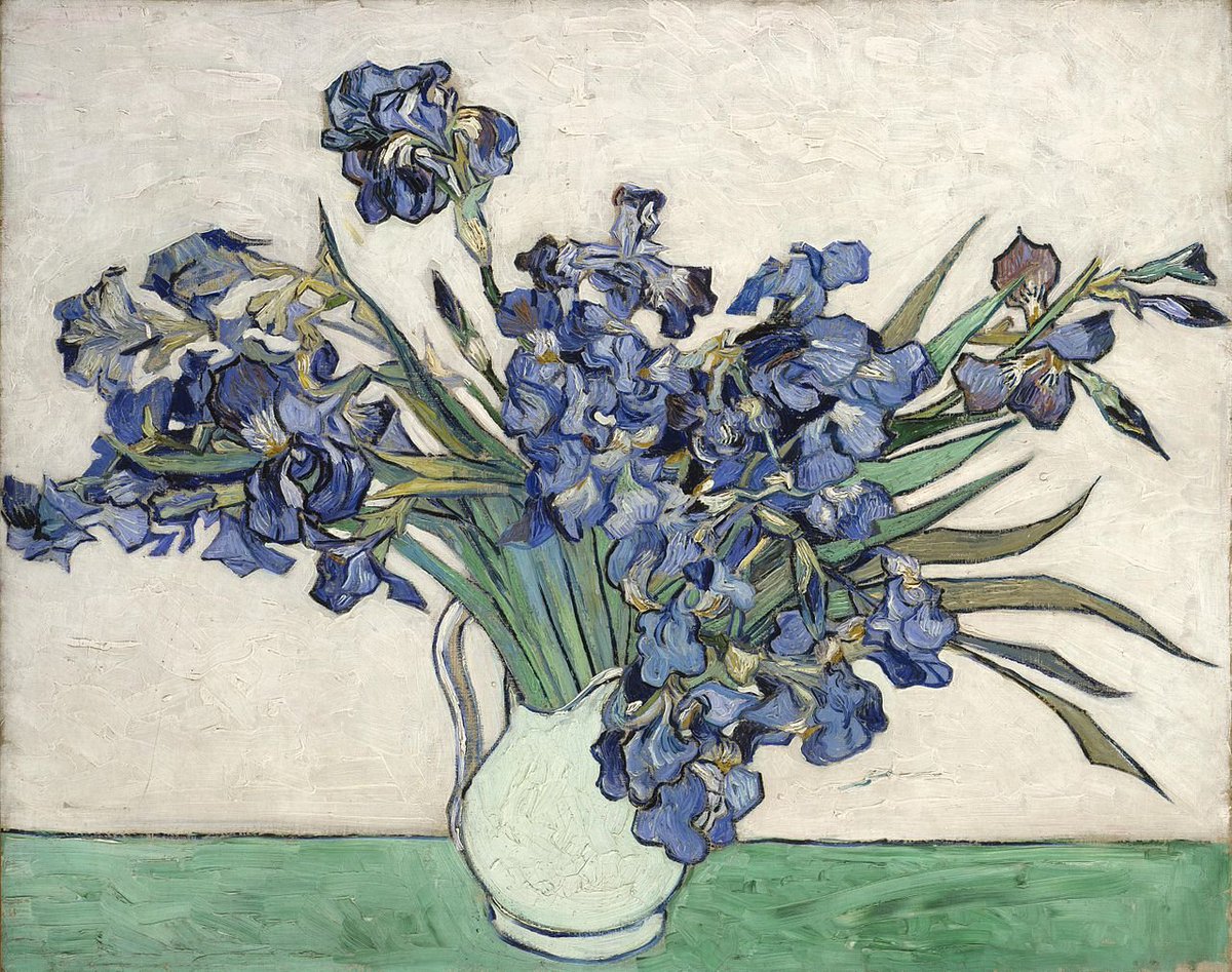 ArtGuide_db's tweet photo. Vincent van Gogh
Irises https://t.co/qH47kSvycU