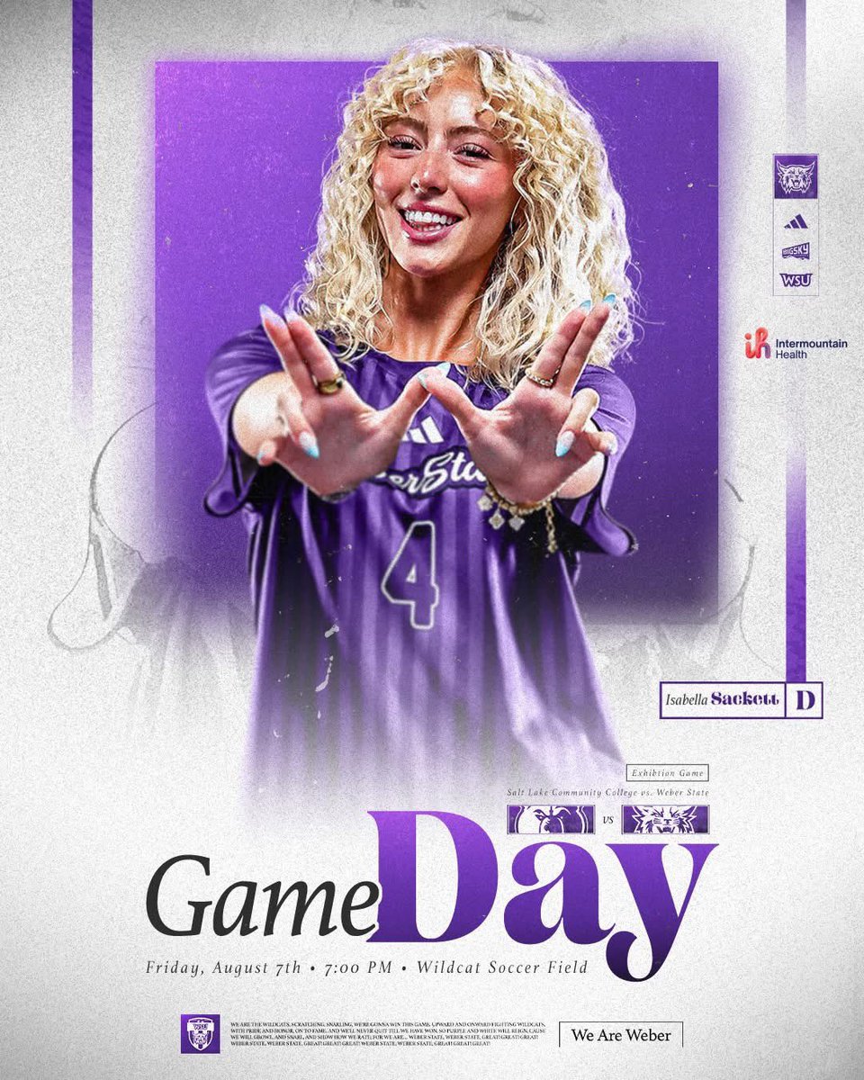 wsusoccer's tweet photo. We are back! ⚽

Season begins tonight at 7 p.m. with an exhibition vs. SLCC! 

FREE ADMISSION! 

#WeAreWeber https://t.co/aZyl7OZBuF