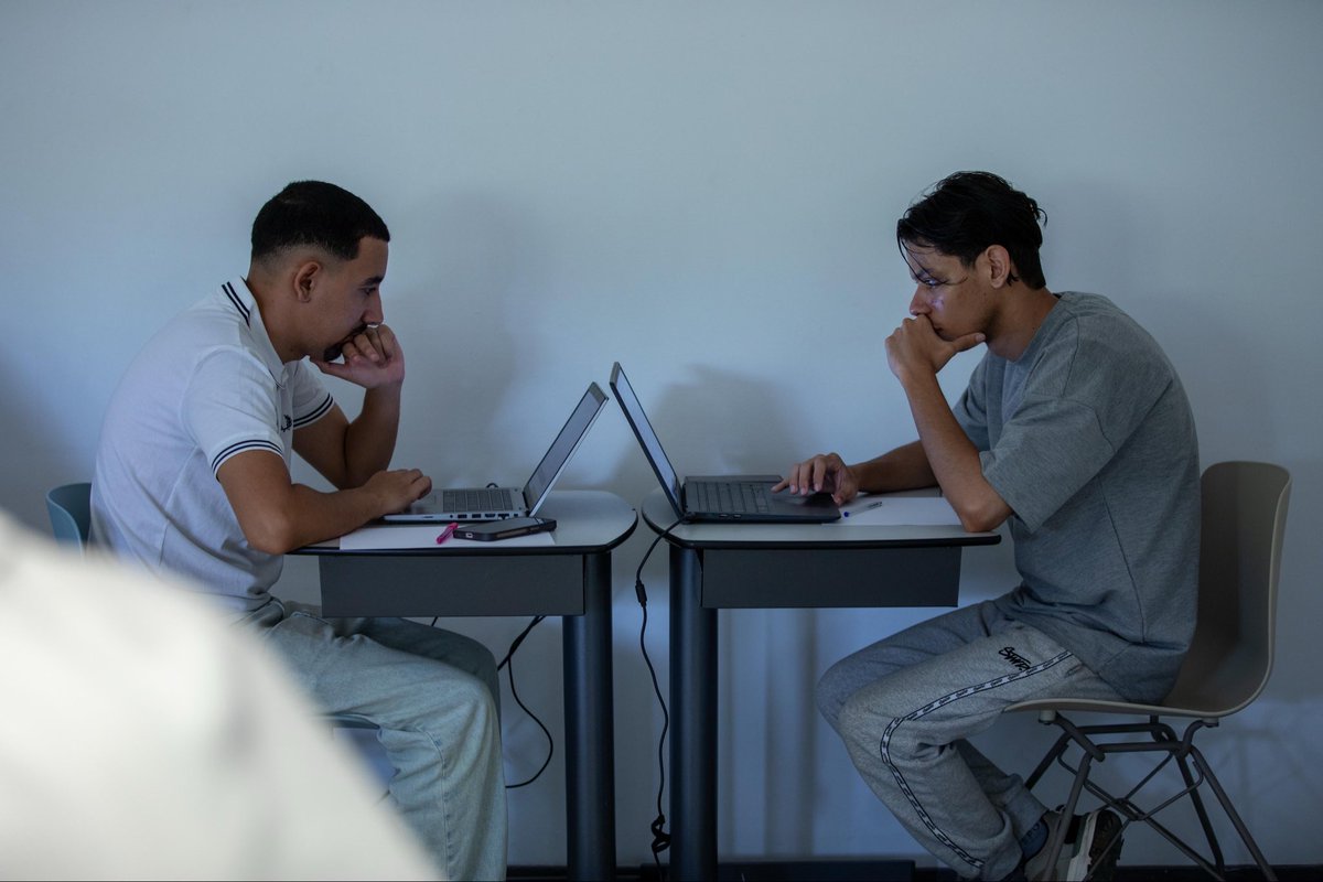 YouCode18's tweet photo. 📸 Moments from the YouCode Sourcing Test 💙

Another exciting step in the YouCode admission journey, filled with motivation, ambition, and determination.

Thank you to all the candidates for their commitment and positive energy. Wishing you the best of luck in the next stages! https://t.co/v7fR22wJpb