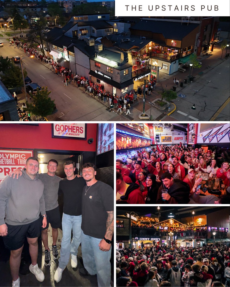 UpstairsPub_IU's tweet photo. 🚨ANNOUNCEMENT🚨

In an agreement finalized earlier this week, a longtime Bloomington staple and fan favorite of Alumni both new & old will officially become the latest addition to 'The Back Home Network'. 

The Upstairs Pub has officially become a corporate sponsor of BHN and all of its podcasts & long-form content across all platforms. 

The Indiana University themed network focuses primarily on IU sports and the fans that follow the Cream & Crimson. It provides them an outlet to connect to their beloved school, team and the smalltown that calls Indiana University home. 

The Back Home Network includes such IU-centric shows as the long running pods @CrimsonCast and @AssemblyCall as well as the @RhettNFL vehicle 'Big Red Carpet'. It also boasts the @thetriciasydneyshow - hosted by former IUWBB standout and @BigTenNetwork host @sydney_parrish and @AppleTV @MLB correspondent @TriciaWhitaker 

BHN network also plays host to several other IU sports related programs, ranging from 'Xs & Joe's', 'Doing The Work' and 'Football Weather' among others.

The newly formed partnership will also introduce a new podcast to the BHN family of shows, as @BeyondBTown will be reborn, reimagined and absorbed into the IU pod orbit once again. 

Look for The Upstairs Pub content and announcements during the shows across BHN beginning this weekend !!