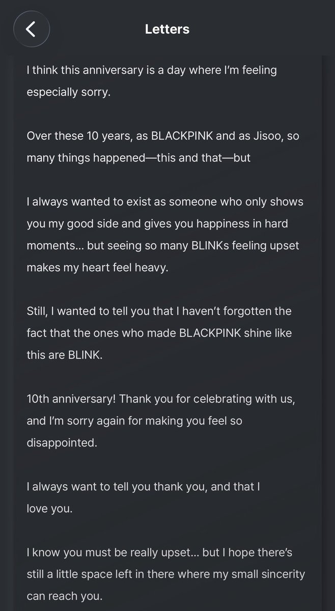 PRODJlSOO's tweet photo. the fact that she apologized both in the chat and the letter… none of this is her fault or problem🙁 https://t.co/1xak4egqWe