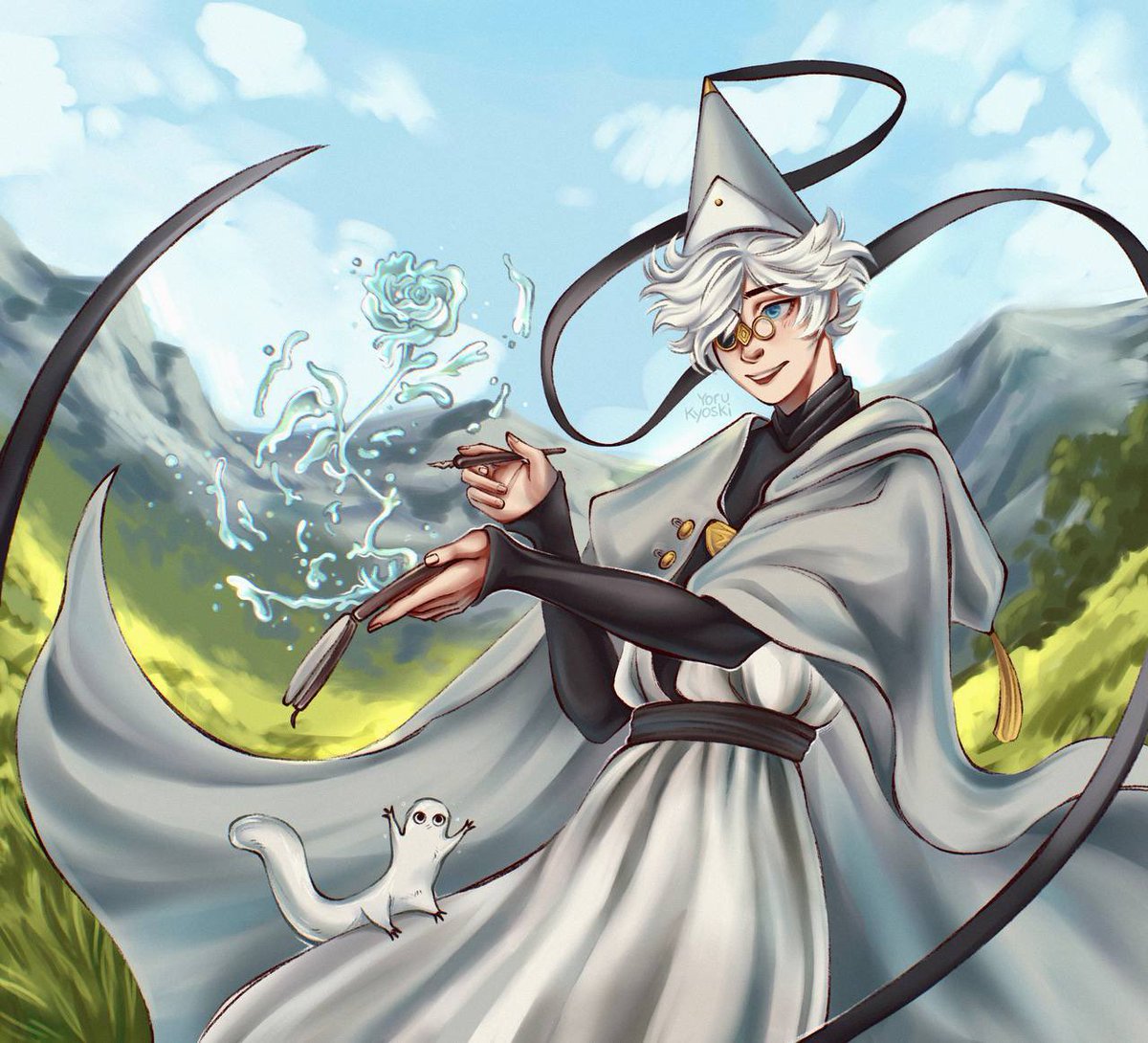 fluffy___art's tweet photo. #witchhatatelier #qifrey #witchhatatelierqifrey #anime #commissionsopen #fyp #brushbuddy https://t.co/mKZoKa6FZ7