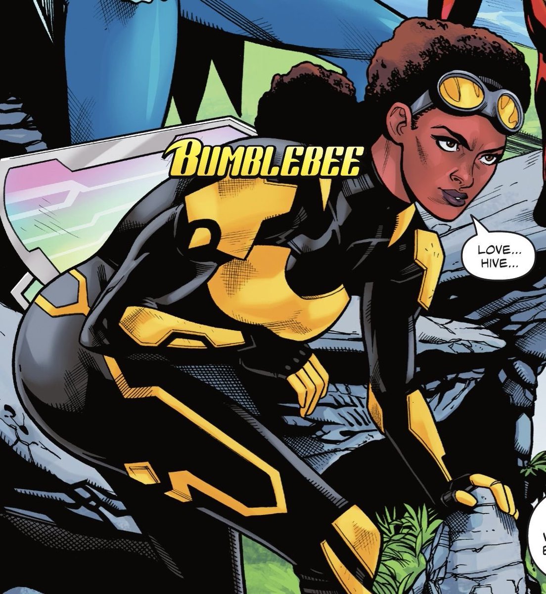 Yusukesrevenge's tweet photo. I’m just saying, if you don’t prioritize the Black characters in your franchise, you end up like the Titans where both DC and the fans care more about Black Starfire or Indian Raven than actually clamoring for POC characters like Mal Duncan, Bumblebee and Solstice to get pushed https://t.co/O2c4KkijTx