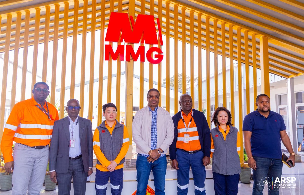 JacquesTekesha's tweet photo. 🇨🇩Revivez en images la clôture de la mission de contrôle de conformité menée par l’ARSP à Minerals and Metals Group Kinsevere SARL, sous la conduite de son Directeur Général, Juan Ted Beleshayi Kasanda.

#ARSP #SousTraitance #RDC #BonneGouvernance https://t.co/3c2fzNq5LZ