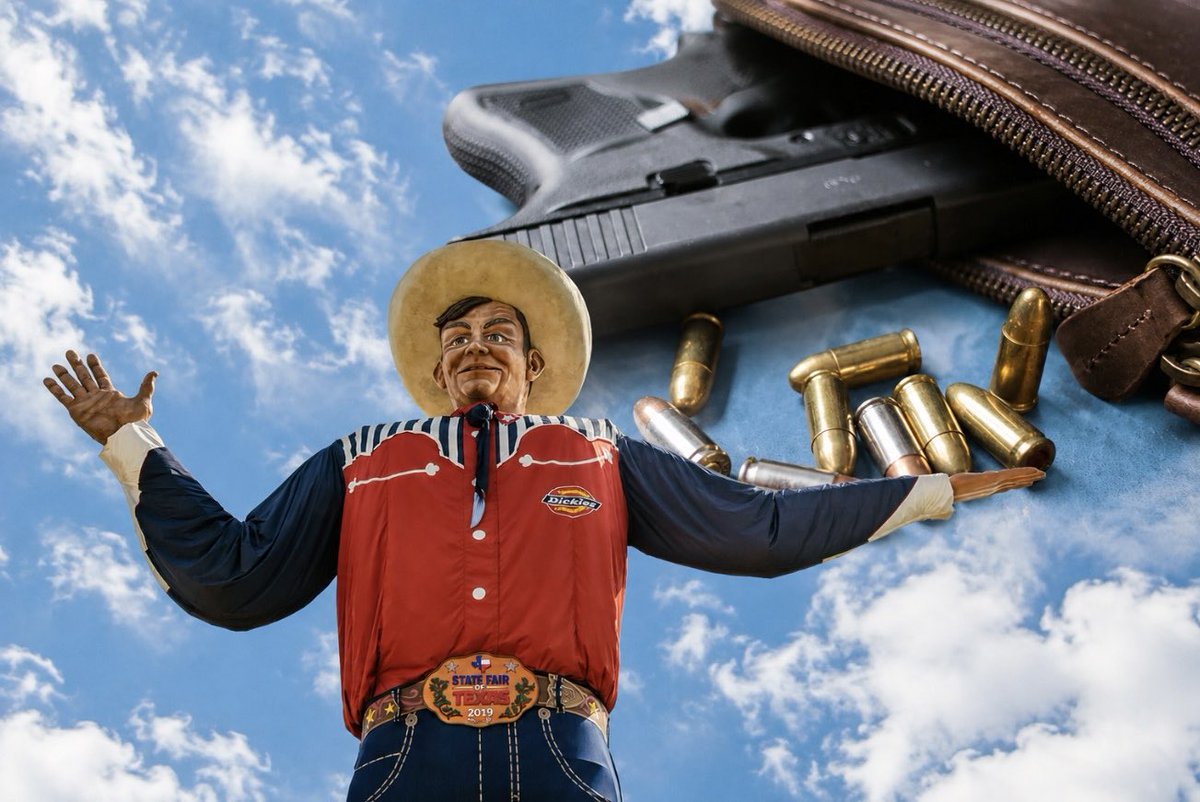 DallasTexasTV's tweet photo. Guns will stay banned at the State Fair of Texas this year after an appeals court upheld the policy https://t.co/D4KCCyYaoG