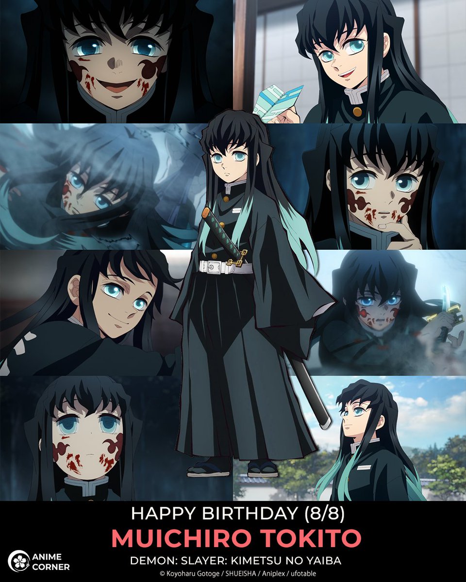 animecorner_ac's tweet photo. Happy birthday to the cool master of provocation, the Mist Hashira Muichiro Tokito! 💛🎂🎉

CV (JP): Kengo Kawanishi
CV (EN): Griffin Burns
Anime: Demon Slayer: Kimetsu no Yaiba https://t.co/XUcCjE1LW6