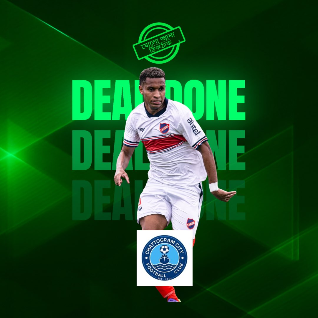 Navilkhan0000's tweet photo. Former Vinícius Júnior teammate joins the Bangladesh league. Chattogram City FC have signed Brazilian midfielder Denilson, who represented Brazil at the U-15 and U-17 levels. He previously played in Bangladesh for Police FC. #Sholo_Ana_Thikthak https://t.co/6CqeNm6Sqy