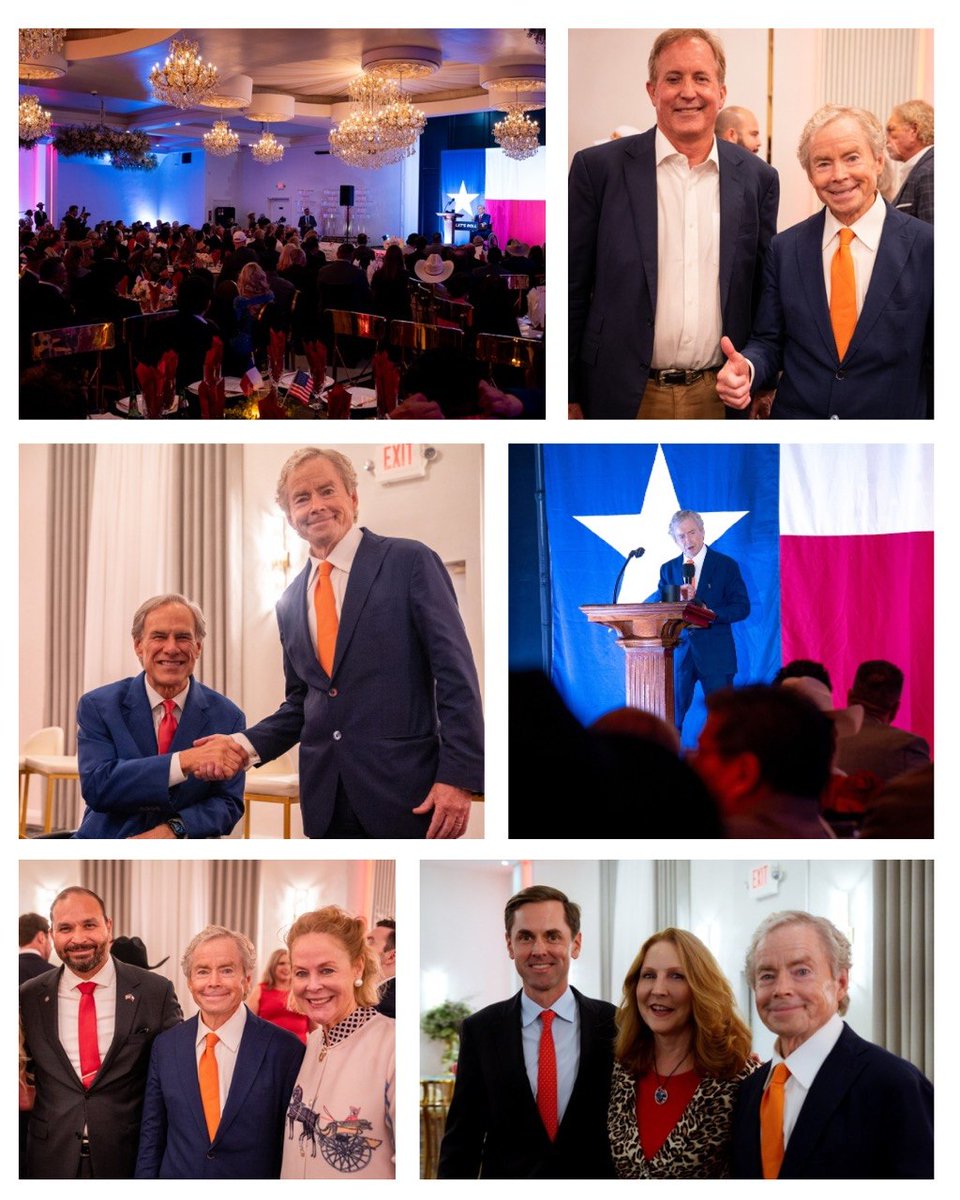 DonHuffines's tweet photo. Last night, I joined a great group of Patriots at the @HidalgoCoGOP Lincoln Reagan Dinner.

The Republican Party is strongest when we stand united. From our grassroots volunteers to our statewide leaders, we're working together to keep Texas red.

It was also great to see @GregAbbott_TX, @Mayes_Middleton, @KenPaxtonTX, @ElectAHinojosa, and the new Texas GOP Chairwoman, @DrindaRandall.