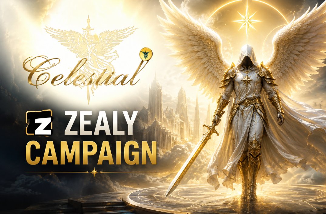 CelestialToken's tweet photo. 🌌 The Celestial Zealy Campaign is LIVE.

The journey has begun. Complete quests, earn XP,climb the leaderboard, discover the Celestial universe, rise through the ranks of the community and prove yourself among the earliest Starbearers.

Top participants will compete for:

✨ ***% Community Token Airdrop Allocation

✨ Special Rewarding Discord Role

✨ NFT Whitelist (WL)

Join the campaign and begin your journey now👇: https://t.co/GabxCj4ndy

The more you contribute, the higher you rise.
Complete, Compete and Ascend.

#CelestialToken #CELEST #Zealy #Web3