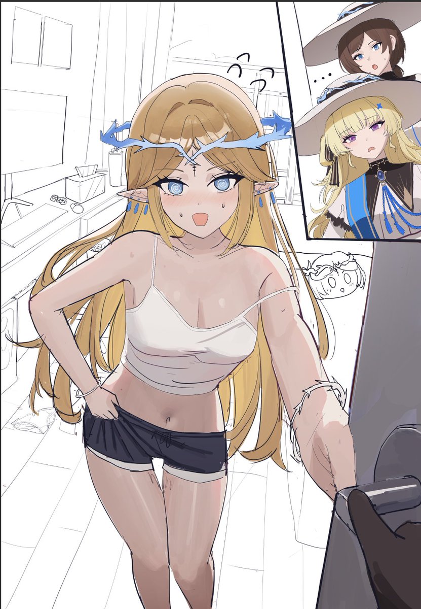 soul29969903's tweet photo. 불러도 답이 없는 성녀님.. wip https://t.co/pfPZ7NvNS8