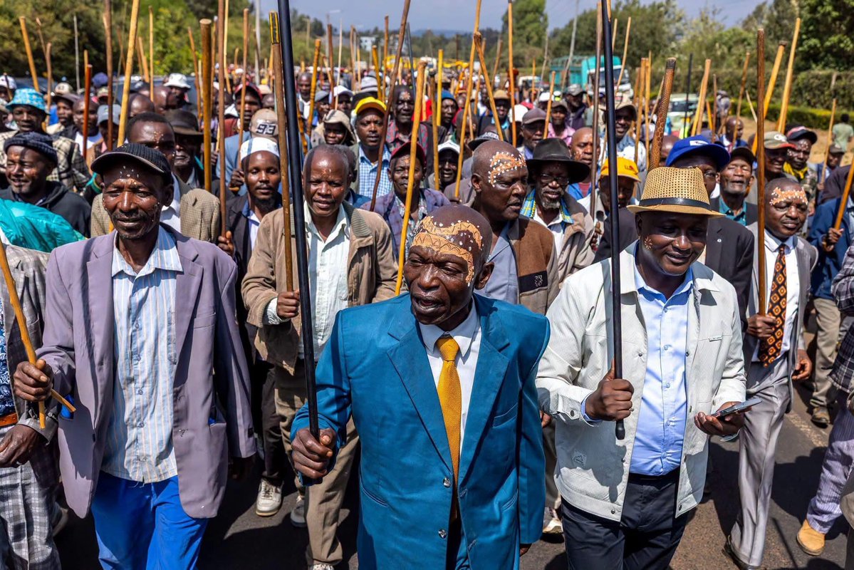 itskipronoh's tweet photo. Mt. Kenya East has spoken loud and clear. Prof. Kithure Kindiki has been crowned the region’s Spokesperson and Kingpin. https://t.co/eadQE26sFz