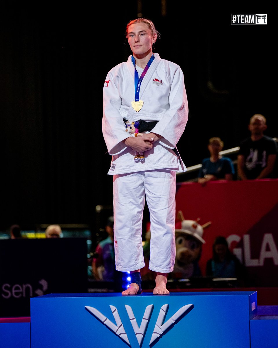 FightingFilms's tweet photo. Emma Reid does it again! 🔥🥇
A phenomenal performance sees Emma take gold in the -78kg category at the Commonwealth Games Glasgow 2026. What a moment. 👏 

#TeamFF #Judo #FightingFilms #CommonwealthGames  #Glasgow2026 https://t.co/NTcgJiRnNT