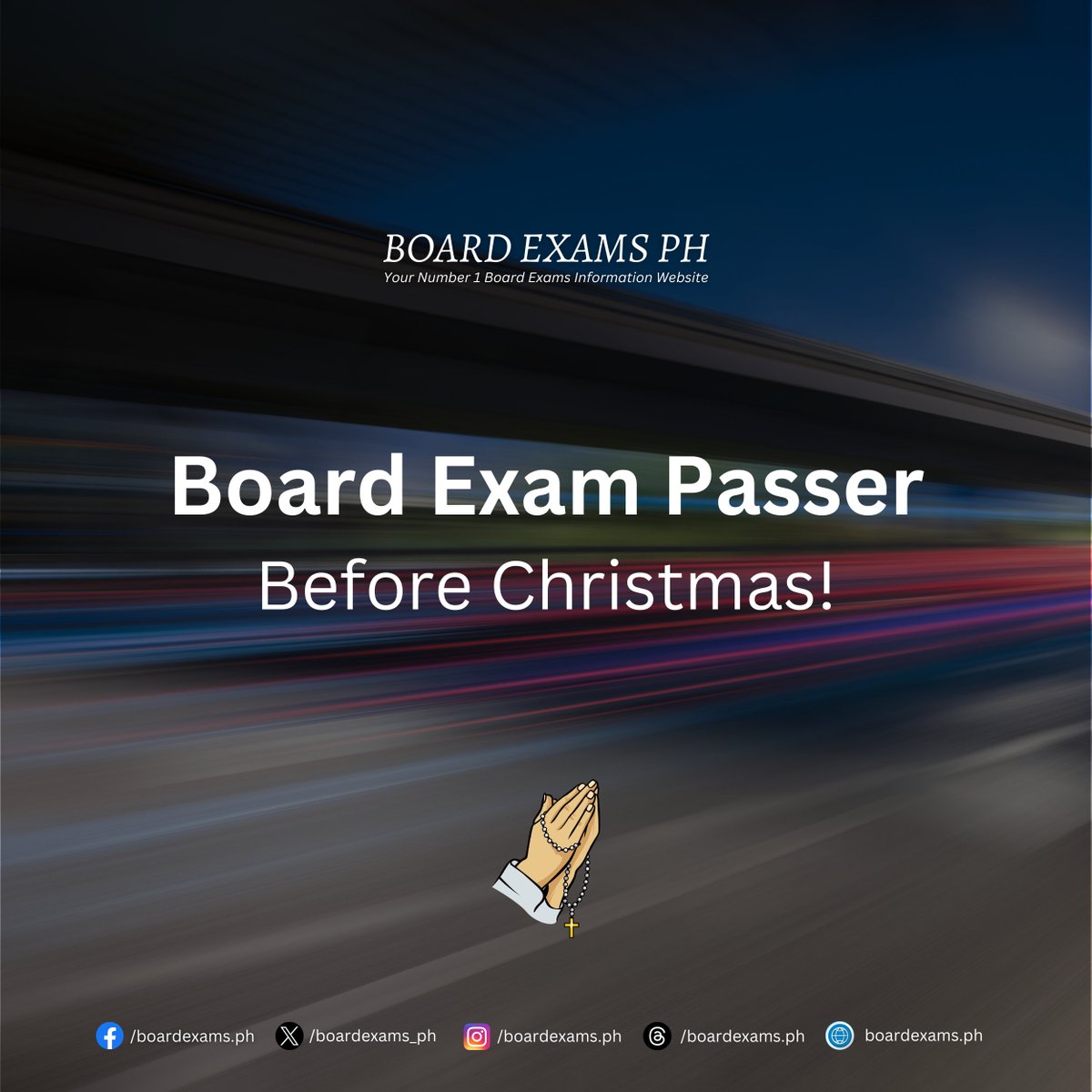 boardexams_ph's tweet photo. Board Exam Passer Before Christmas! 🙏 https://t.co/L2kgJseb0l