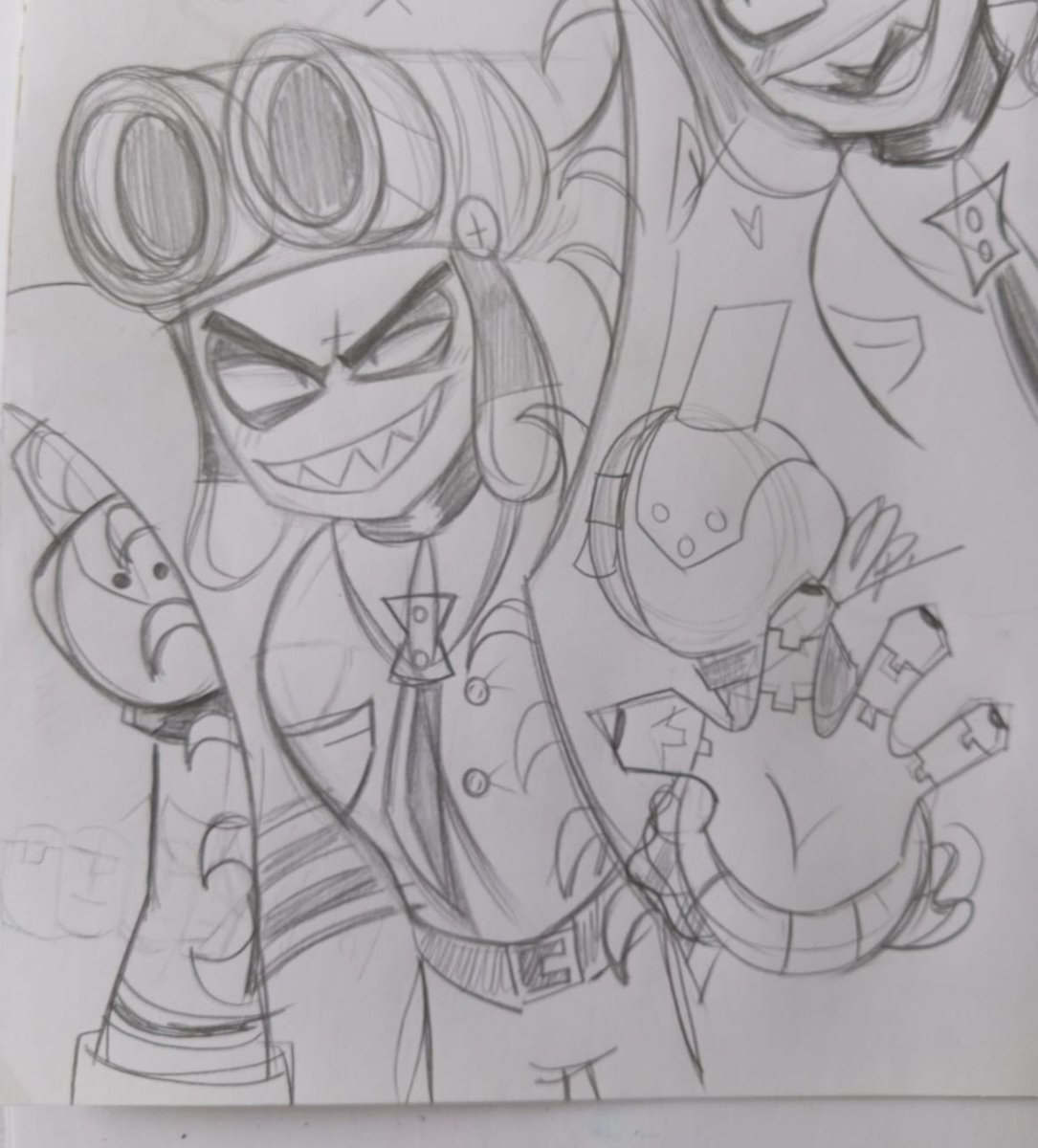 Mrp4801's tweet photo. Before the trailer I drew mr wpnz more fluidly

#mrwpnz #CallingAllVillans #doodles https://t.co/dJ10Td1lWY