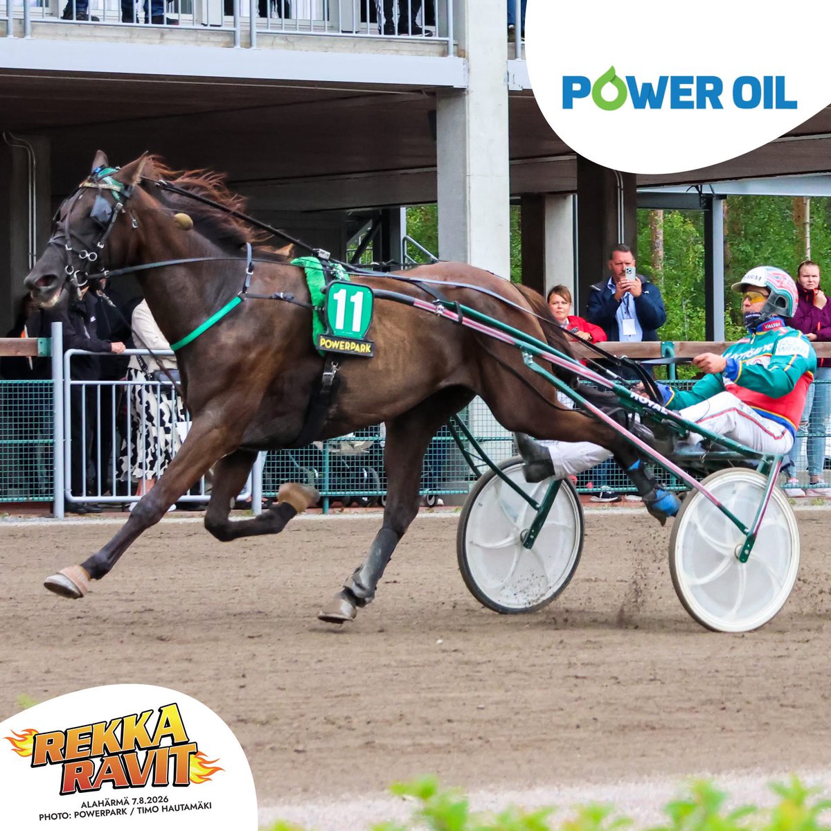 PowerParkRavit's tweet photo. Rekkaravit 2026 - PowerPark Winner
Lähtö 4 / Power Oil
EWE'S VICKY / Hannu Hietanen
#kesä2026 #powerparkinravit #ponit #ravit #kesäravit #ravikesä2026 #härmä #powerpark #visitkauhava #raviurheilu #powerparkinravirata #winner #voittajat #kuninkuusravit2028 #rekkaravit https://t.co/SfuRwzRmWx