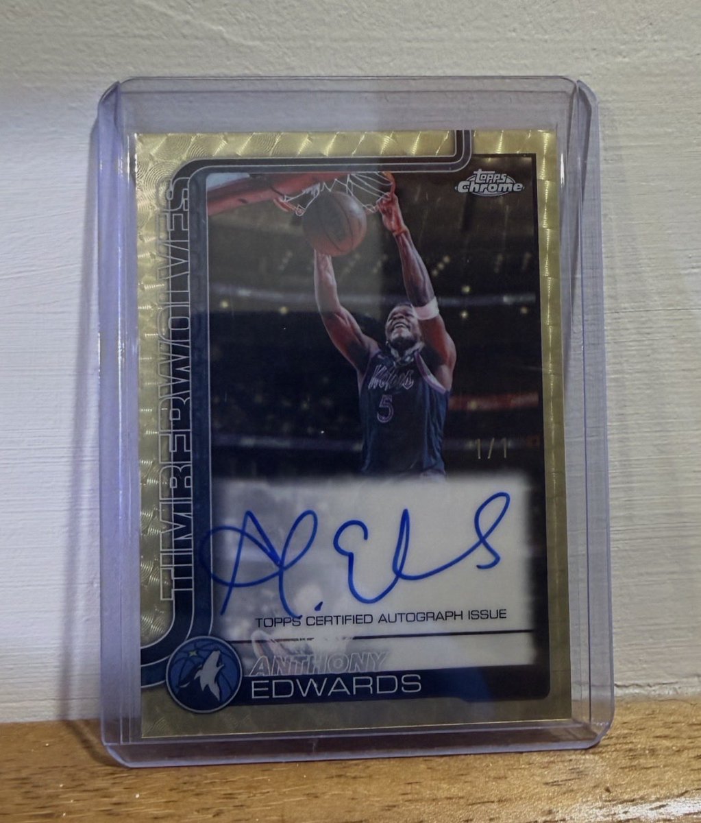 mcarroll08's tweet photo. Bought 1 Hobby @Topps @anthonyedwards https://t.co/yVNt2alKEp