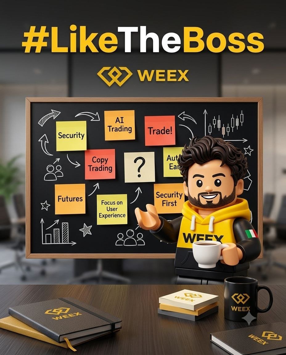 WEEX_Italian's tweet photo. 📢 #LikeTheBoss — WEEX vuole conoscere la tua opinione

Se dovessi dare un consiglio al team di WEEX, cosa diresti?
La community è il cuore di ogni piattaforma: ecco perché vogliamo saperne di più sulla tua esperienza con WEEX. 💛

👇 Raccontaci:
1) Cosa ti piace di più di WEEX?
2) Qual è la funzione che usi più spesso?
3) Qual è la funzione che hai scoperto di recente e che ti ha sorpreso?
4) Cosa cambieresti o quale nuova funzione ti piacerebbe vedere in futuro?

✍️ Come partecipare:
1️⃣ Metti “Mi piace” e ritwitta il post su X, poi lascia un commento con le tue opinioni su WEEX;
includi il tuo UID WEEX.
2️⃣ Unisciti alla community di Telegram: https://t.co/QozbqW7QuO
Condividi lo stesso feedback nel gruppo Telegram e aggiungi l’hashtag #LikeTheBoss.

📅 Scadenza: 16 agosto, ore 23:59 CEST
🎁 Montepremi di 50 USDT
🏆 5 vincitori

📌 Regolamento del concorso:
✅ È consentita una sola partecipazione per ogni UID WEEX.
✅ Per rendere valida la partecipazione è necessario rispondere a tutte e 4 le domande.
✅ Il feedback deve essere originale e scritto personalmente dal partecipante.
❌ Non saranno accettati: messaggi copiati o generici; spam; contenuti offensivi, discriminatori, politici o contrari alle linee guida della community.

⚠️ Ricordati di non condividere dati personali o informazioni sensibili.
Pubblicando il tuo feedback, autorizzi WEEX Italia a ripubblicarlo sui propri canali social, citando l’autore.