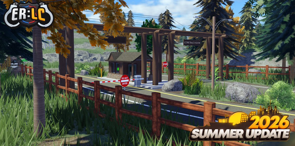 PRC_Roblox's tweet photo. ☀️ The Summer “ish” Update of 2026 is back to nearing completion. We apologize for the obvious delays that we were not anticipating.

Enjoy some screenshots of new areas and builds in the new map! 🏠 

More info soon. https://t.co/nhGWsGnk6q