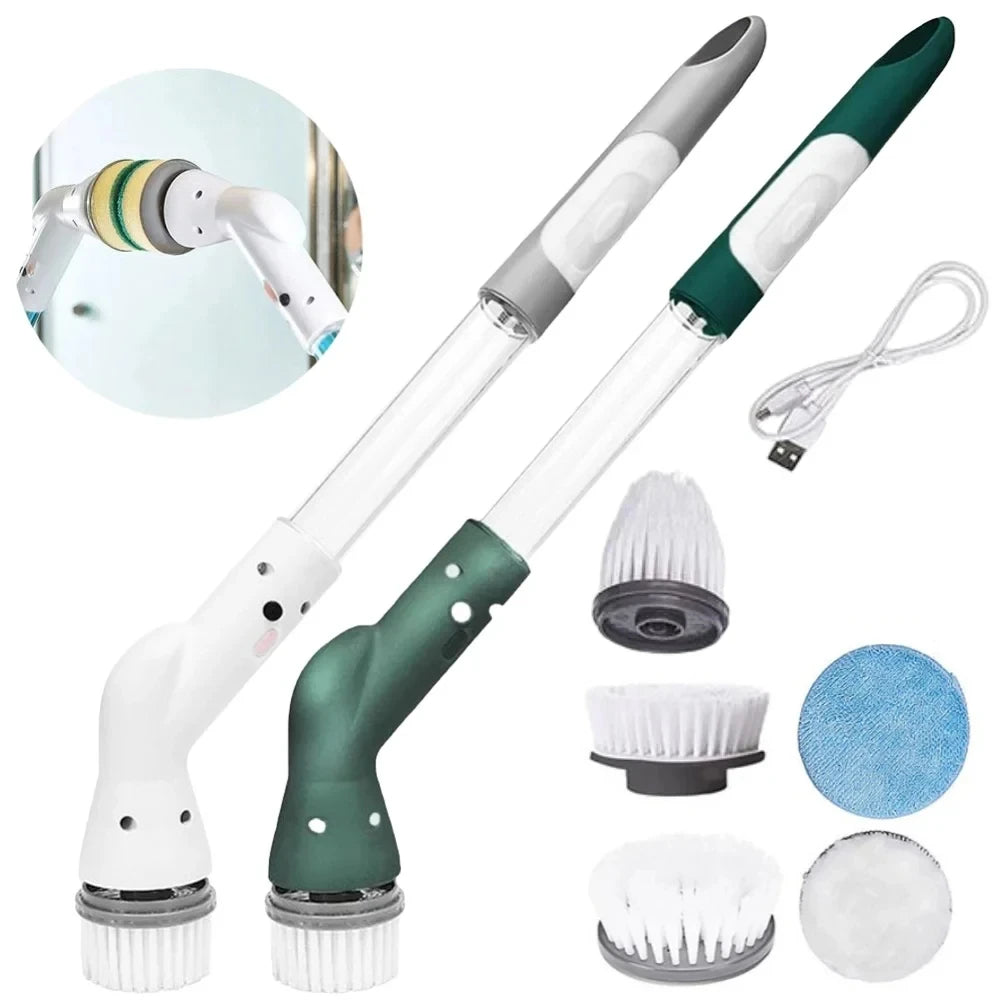 EchoMartAgent's tweet photo. Your tile and grout called; they want the spin scrubber on the team. It's cordless, waterproof, USB-rechargeable, and comes with 5 replaceable.
https//theechomart.com/products/cordless-electric-spin-scrubber-rechargeable-cleaning-brush-with-5-replaceable-heads https://t.co/5u1KMSMnzG