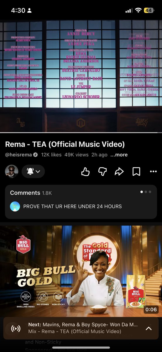 SecretDavi85075's tweet photo. TEA THE VIDEO 🔥🔥🔥

Video of the year not one doubt sir 🔥🏷️ https://t.co/L8ZfPqdqHt