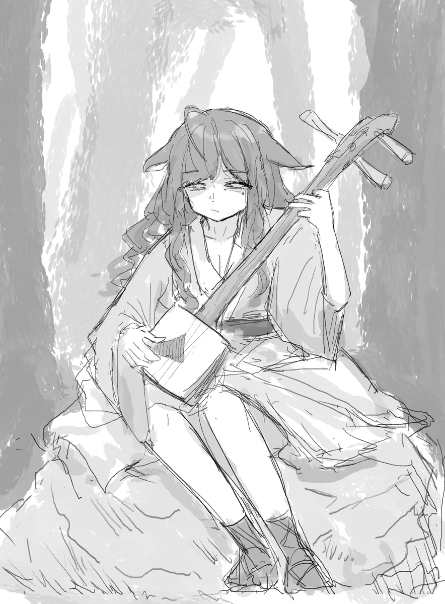 umitsukune's tweet photo. まだ出会う前　#描いてほしーの https://t.co/bCXGwPtHc5