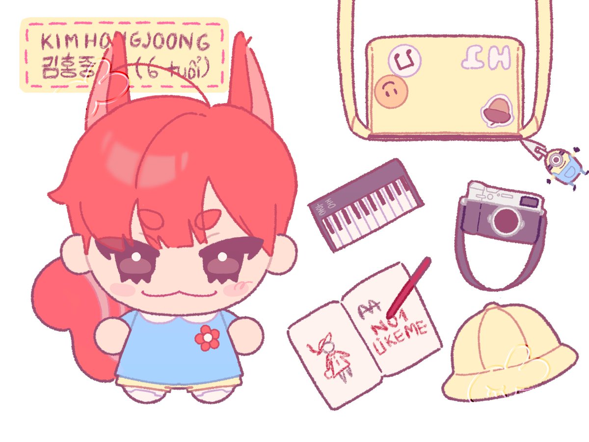 ZzSleepy0's tweet photo. What's in my bag - Kindergarten ATEEZ edition
(4/8)
#ATEEZfanart #ATEEZ https://t.co/fia27wKayG