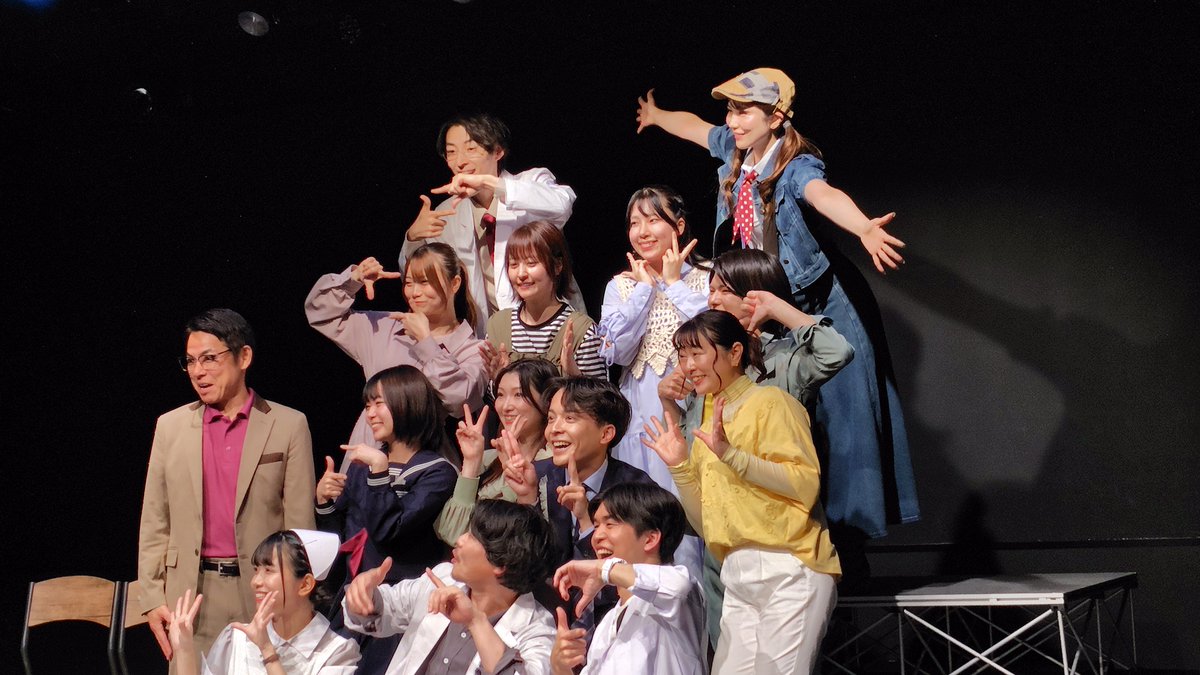 crycliff's tweet photo. #テンマチ
6CプレゼンツFlying High Vol.2
「天国の待合室」

8/7初日観劇
夢月さん　鶴田葵さん
近野莉子さん　
ゲスト　藍澤慶子さん
出演

笑いを誘う場面から
心苦しい場面まで

浮谷泰史さんの
存在が印象的

夢月さん
藍澤慶子さん
それぞれの役柄
二人で台詞を交わす場面もあり
良かったです https://t.co/EsWL0yiW4z
