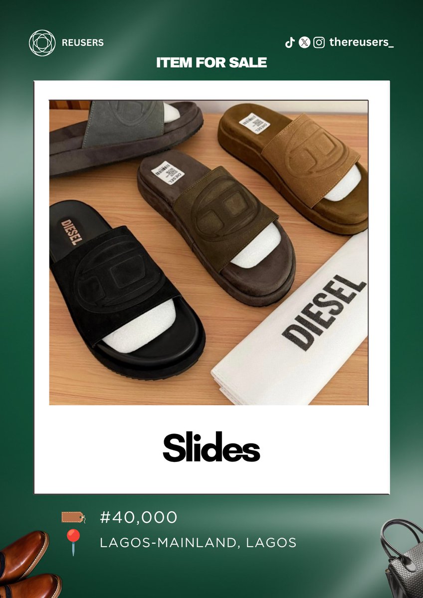 thereusers_'s tweet photo. What fashion needs do you have?
Let REUSERS attend to them for you.✨

From clothes to shoes and even down to accessories, our place is the perfect online site for changing your wardrobe. Join the clan today.✨💚 https://t.co/hdITSIxB5m