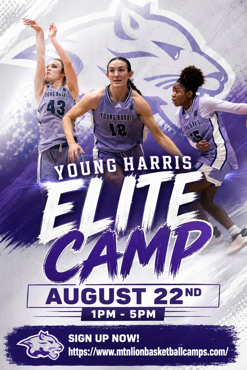 YHC_Wbb's tweet photo. Sign up now for our Elite Camp! 

✅High Level Reps
✅Live Play
✅Hands On Coaching from Our Staff

 Come learn what it’s like to be a Mountain Lion!! https://t.co/DtwLHkNXn8
