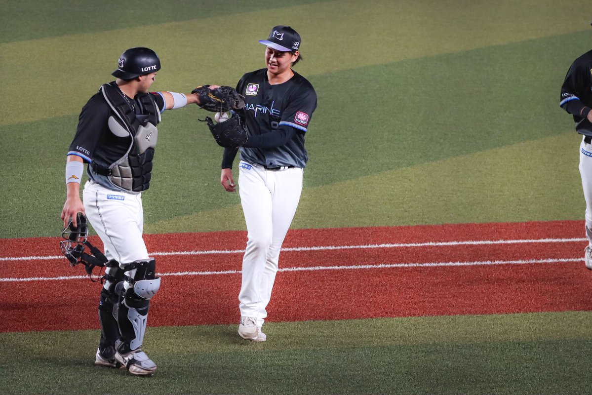 challenge_1st's tweet photo. もちろんボールはちゃんと手元に返ってきました(^-^)
#chibalotte #髙橋快秀 https://t.co/zfH7wBYPjQ