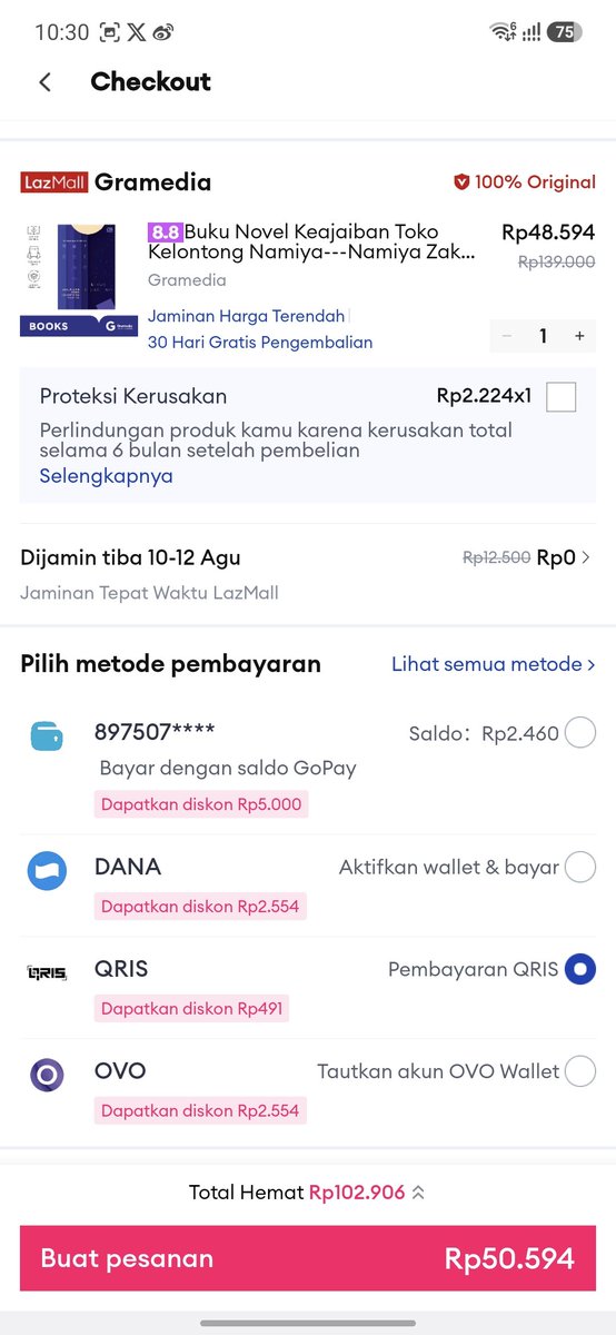 cheesepoundcake's tweet photo. Wts | jasa co lazada

Sistem ganti alamat

+ fee= 5k

🏷 harga terhitung pengiriman ke kota semarang, harga bisa berubah tergantung waktu co

@ after dm/lgsg wa aja

#zonauang #booktwt https://t.co/9ycUZG9N2k