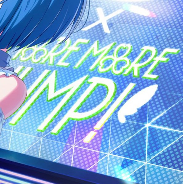 azuresaplings's tweet photo. also by the way this might be dumb but so like is this the in universe canon logo for mmj n not the one we have 👁 https://t.co/pzSexrxPCe