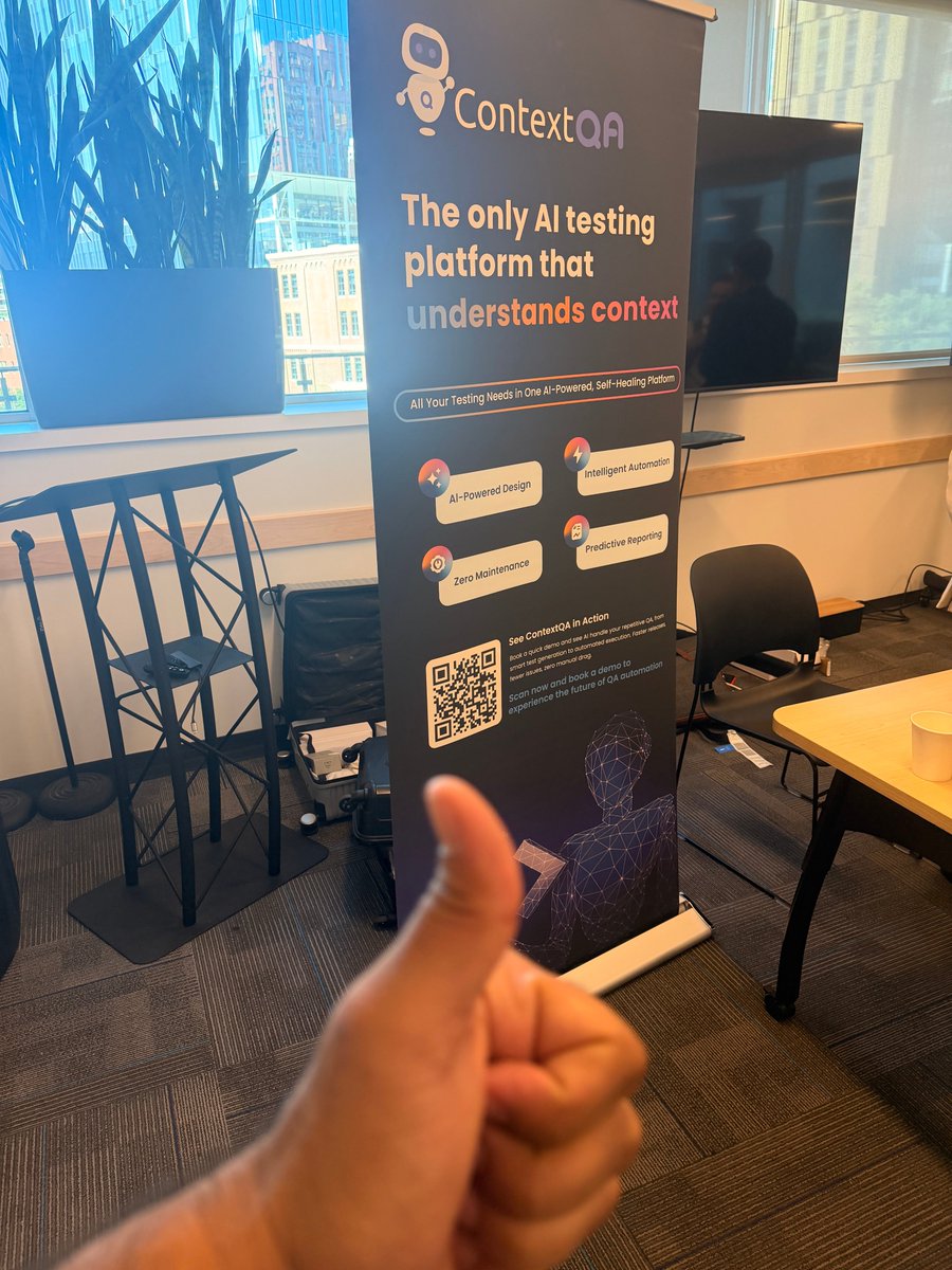 deepcabinwala's tweet photo. Landed this morning in Boson, grabbed a coffee, and went straight to The Agentic Quality Tour – Boston. 🇺🇸☕

It’s pretty exciting to walk into a room full of engineering leaders, founders, and quality practitioners discussing the same questions I think about every day: 
How do we test AI agents? 
What breaks when they reach production? 
And how do we know when an AI system is actually ready to ship?

One thing I’ve learned from events like this is that some of the best insights don’t necessarily come from the stage. They come from the conversations between sessions, the unexpected questions, and meeting someone who has already faced the problem you’re trying to solve.

I’m speaking today, but I’m equally excited to listen, learn, and meet everyone here.

If you’re at CIC Boston today, come find me. Tell me what you’re building—or what’s currently breaking. 😄

📍 CIC Boston, Cambridge, MA 🇺🇸

Looking forward to a great day of building, learning, and conversations. 🚀n. 🙌