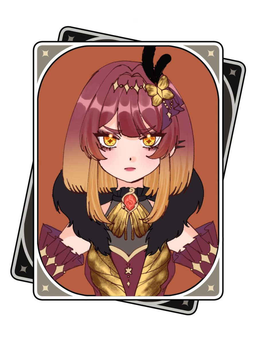 COLIASCROCEOUS_'s tweet photo. Introduce your muse by sharing

Name: Reine Allard
Region: Nod-Krai, Fontaine (formerly)
Vision: Pyro
Occupation: Songstress (or is it just that? 👀)
Personality in a few words: Charming on stage, yet haughty outside of it — she is one full of thorns. https://t.co/bQCEZzqPfq