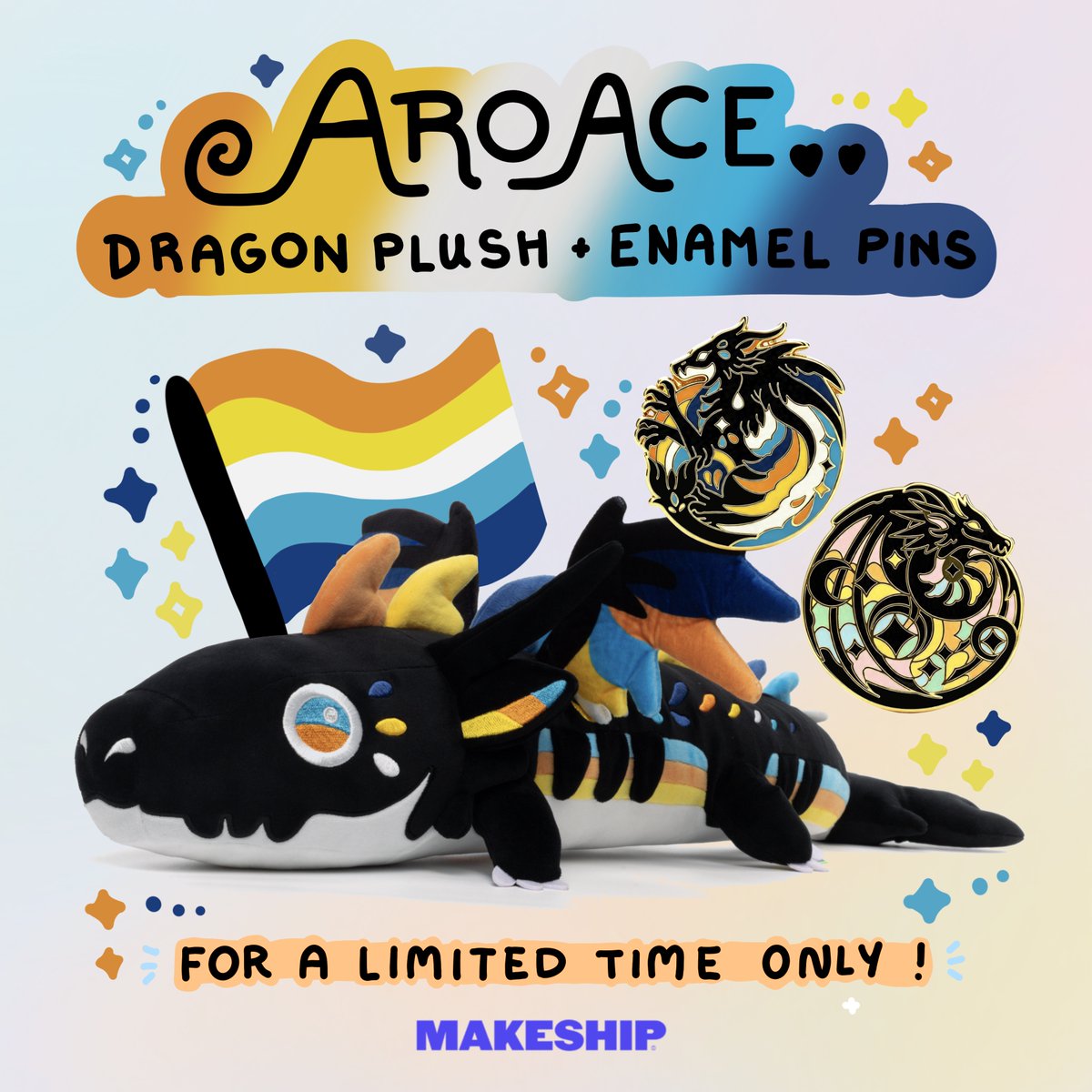 thingsbydiana's tweet photo. 🧡💛🤍💙 Brand New Aroace Longboi and Pins Now Available!! https://t.co/Z4YEwfnJz1