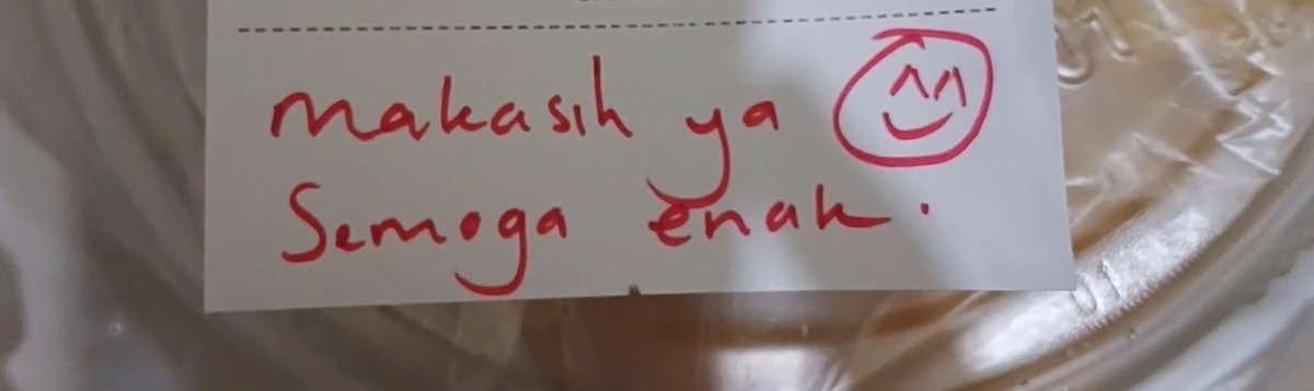 nafrech's tweet photo. Hal ter gemas yang baru pertama kali gw rasain dari stranger.
Cuman karna note ini yang tadinya mood berantakan jadi happy lagi. Makasih lhoo kak, semangat juga yaa buat siapapun kamu yang nulisss☺️ https://t.co/dPGa1MBxVx